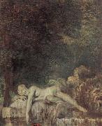 Jean-Antoine Watteau Die Champs elyssees painting